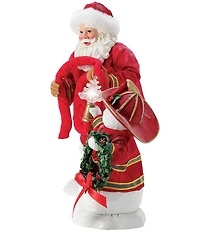 Possible Dreams Department 56 Battery-Operated Santa's Ho Ho Heroes Figurine Set