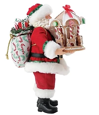 Possible Dreams Department 56 Bon Appetit Ginger Go Round Santa Figurine