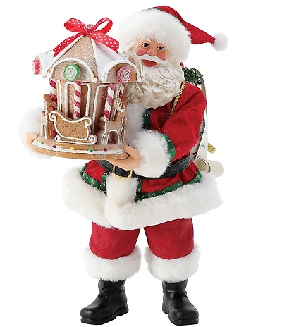Possible Dreams Department 56 Bon Appetit Ginger Go Round Santa Figurine