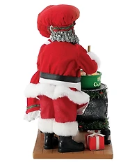 Possible Dreams Department 56 Bon Appetit African American Santa and Mrs. Claus Spiced Cider Figurine