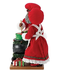 Possible Dreams Department 56 Bon Appetit African American Santa and Mrs. Claus Spiced Cider Figurine