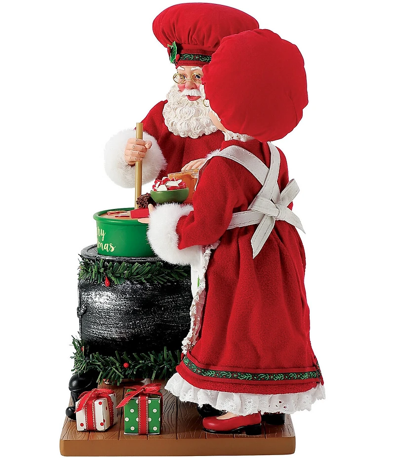 Possible Dreams Department 56 Bon Appetit Mr. and Mrs. Claus Spiced Cider Figurine