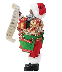 Possible Dreams Department 56 Christmas Traditions African American Santa Toy List Figurine