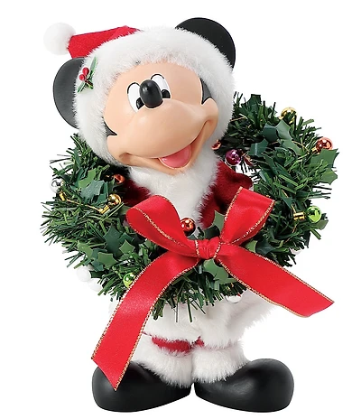 Possible Dreams Department 56 Holly Jolly Mickey Mouse Figurine
