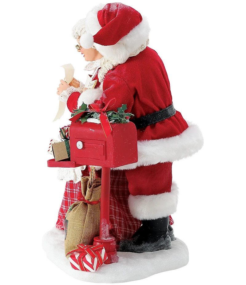 Possible Dreams Department 56 More Letters Santa & Mrs. Claus Figurine