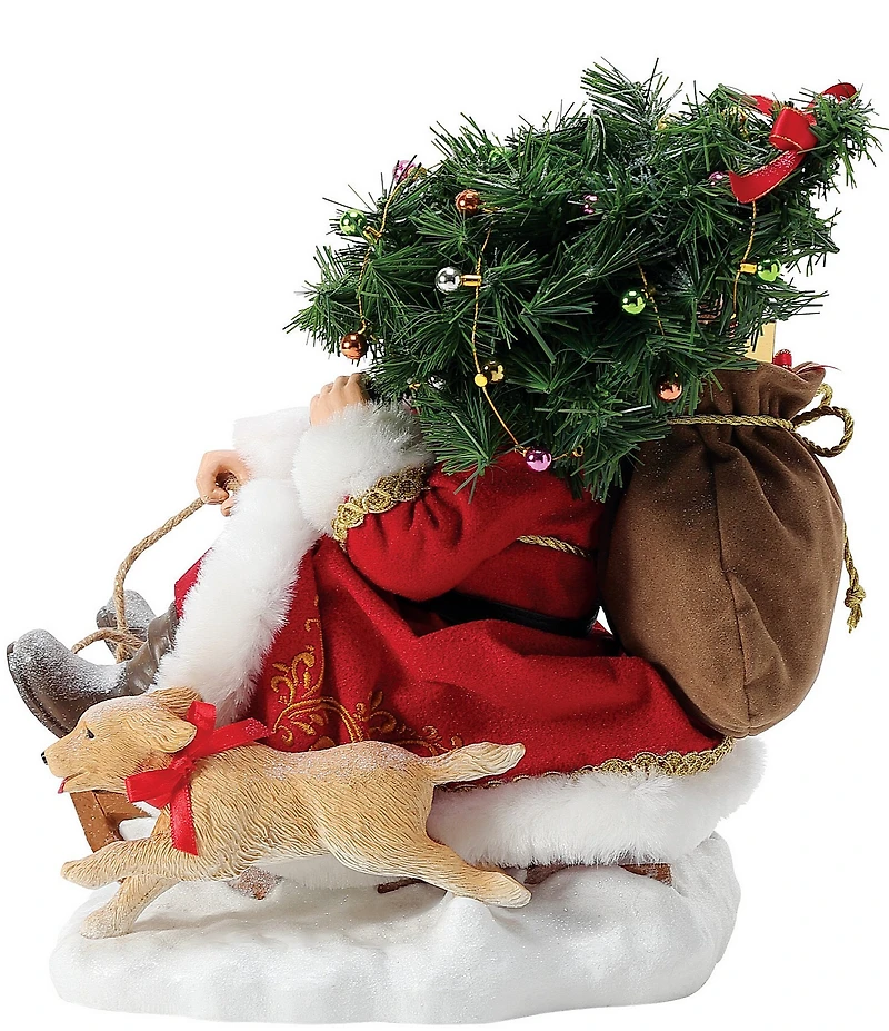 Possible Dreams Department 56 Santa Guide Dog Figurine