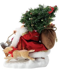 Possible Dreams Department 56 Santa Guide Dog Figurine
