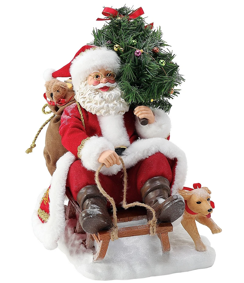 Possible Dreams Department 56 Santa Guide Dog Figurine