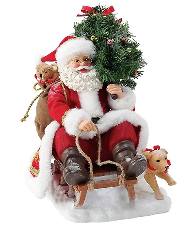 Possible Dreams Department 56 Santa Guide Dog Figurine