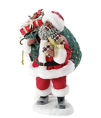 Possible Dreams Department 56 Sharing The Load African American Santa Figurine