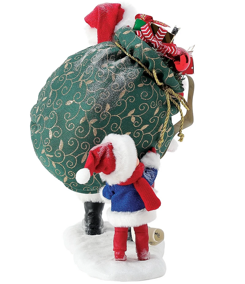 Possible Dreams Department 56 Sharing The Load Santa Figurine