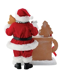 Possible Dreams Department 56 African American Santa Ginger All The Way! Figurine Set