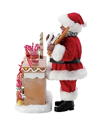 Possible Dreams Department 56 African American Santa Ginger All The Way! Figurine Set
