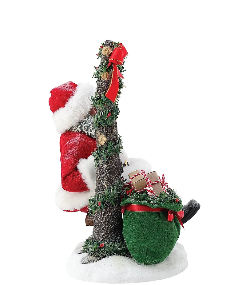 Possible Dreams Department 56 African American Santa Oh What Fun! Figurine