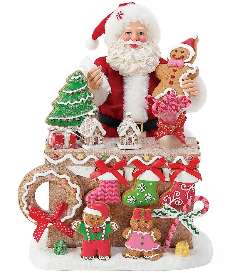 Possible Dreams Department 56 Santa Ginger All The Way! Figurine Set