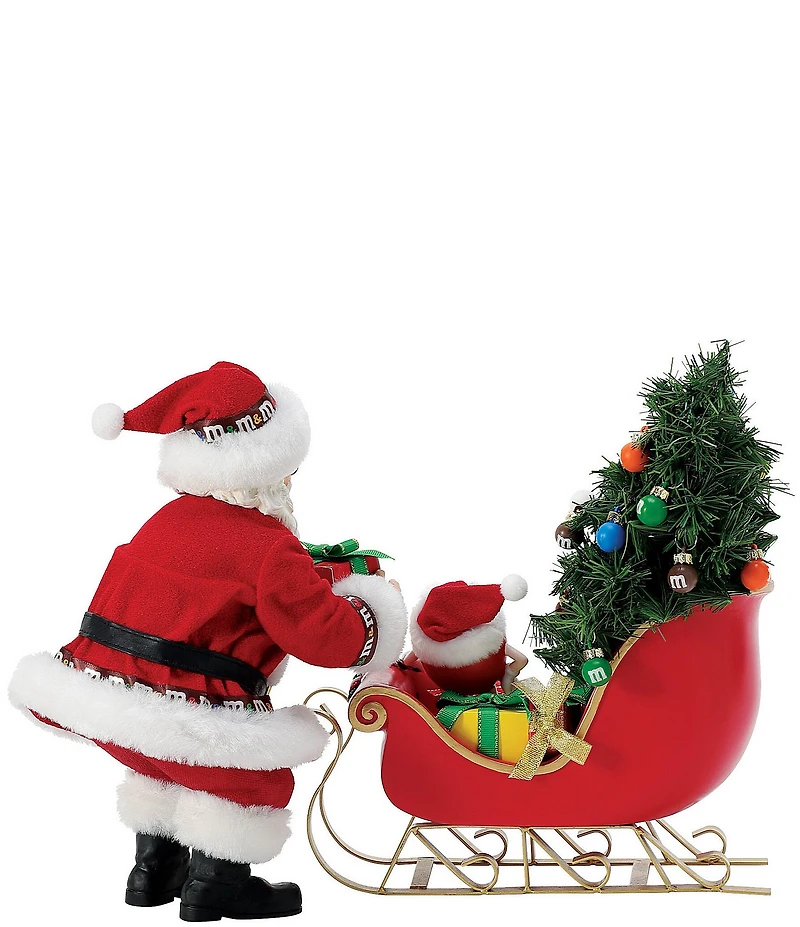 Possible Dreams Department 56 Santa M&M Sleigh Figure