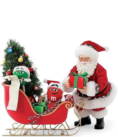 Possible Dreams Department 56 Santa M&M Sleigh Figure