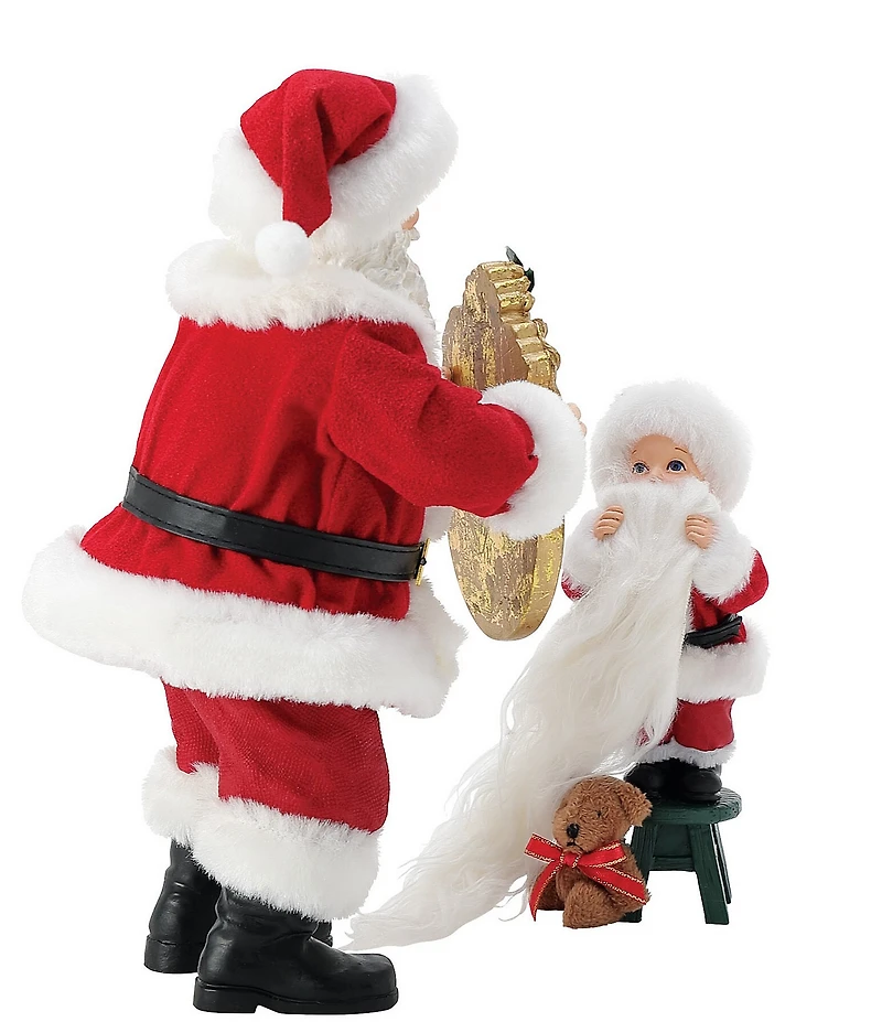 Possible Dreams Department 56 Santa Seeing is Believing Figurine Set