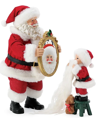 Possible Dreams Department 56 Santa Seeing is Believing Figurine Set