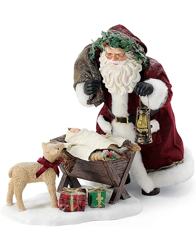 Possible Dreams Department 56 Santa Sleep in Heavenly Peace Figurine