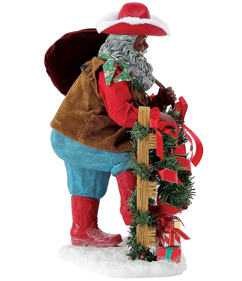 Possible Dreams African American Santa Hometown Christmas Figurine