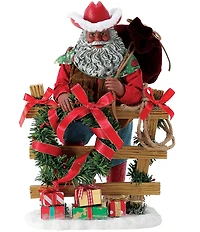 Possible Dreams African American Santa Hometown Christmas Figurine