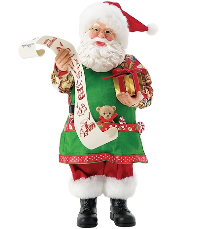 Possible Dreams Christmas Traditions Santa Toy List Figurine