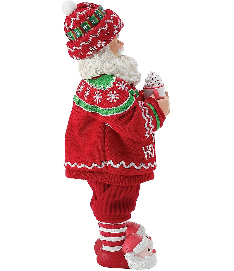 Possible Dreams Cozy Santa Claus Figurine