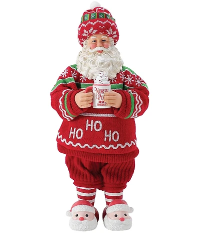 Possible Dreams Cozy Santa Claus Figurine