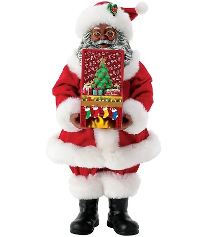 Possible Dreams Merry Little Christmas Limited Edition African American Santa Figurine