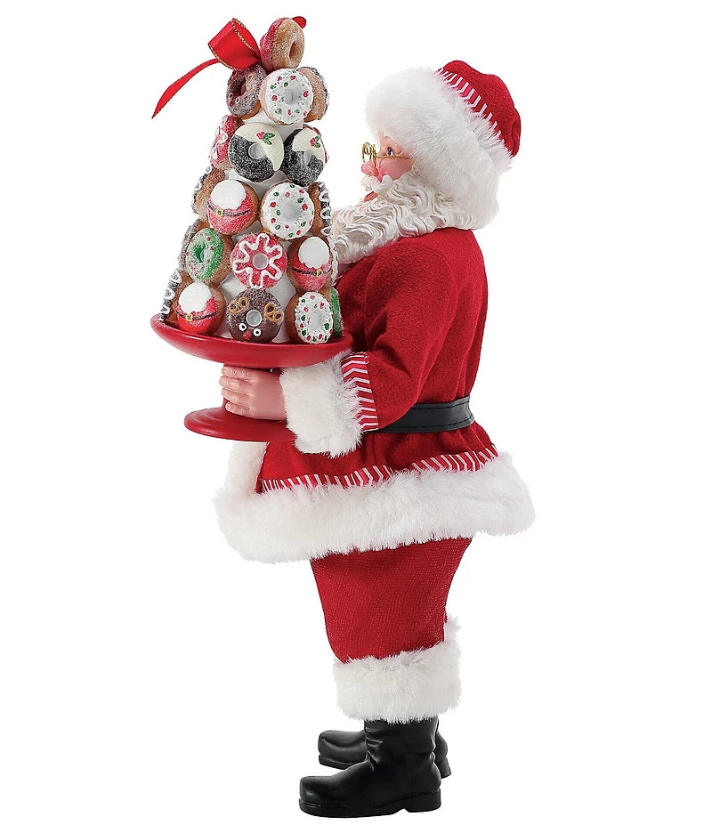 Possible Dreams Santa Donut Tower Figurine