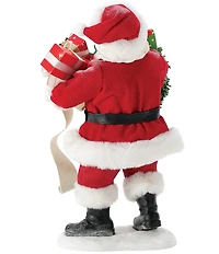 Possible Dreams Santa Good To Go Figurine