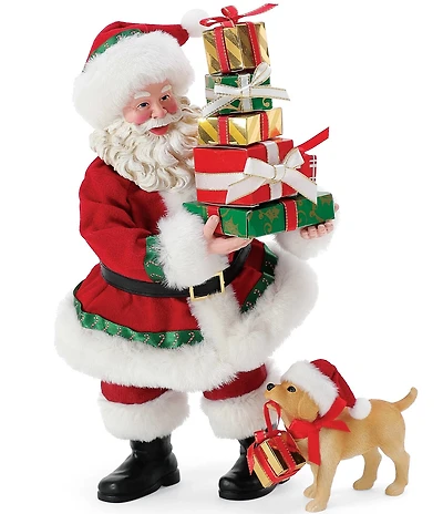 Possible Dreams Santa's Furry Helper Figurine