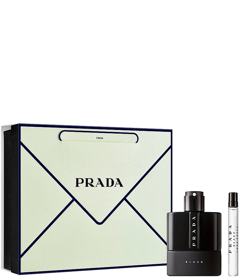 Prada Luna Rossa Black Eau de Parfum 2 Piece Men's Gift Set
