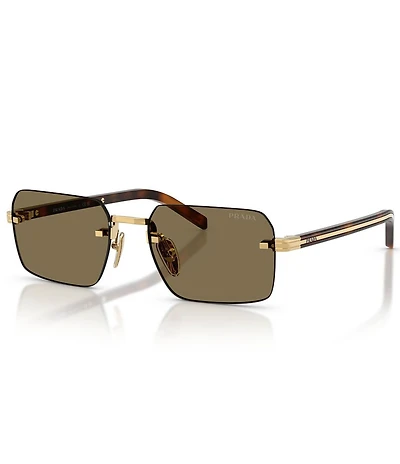 Prada Men's D55S 55mm Rectangle Sunglasses