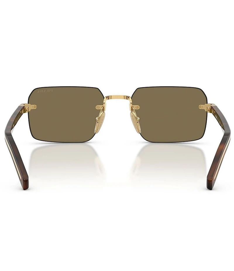Prada Men's D55S 55mm Rectangle Sunglasses