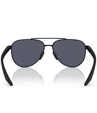 Prada Men's Linea Rossa 58mm Aviator Sunglasses
