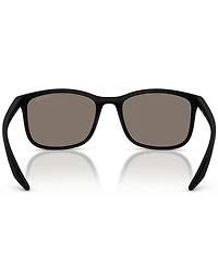 Prada Men's Linea Rossa PS 56mm Square Sunglasses