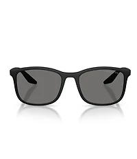Prada Men's Linea Rossa PS A08S 56mm Polarized Rectangle Sunglasses