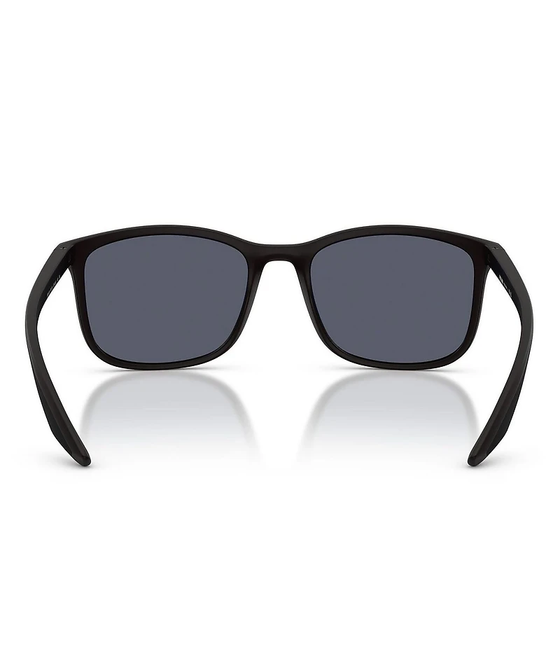 Prada Men's Linea Rossa PS A08S 56mm Rectangle Sunglasses