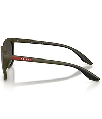 Prada Men's Linea Rossa PSB09SU 54mm Rectangle Sunglasses