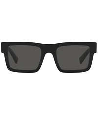 Prada Men's PR 19WS 52mm Rectangle Sunglasses