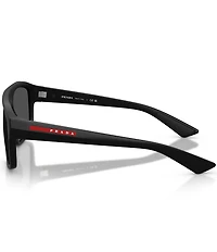 Prada Men's PR B02S 59mm Irregular Sunglasses