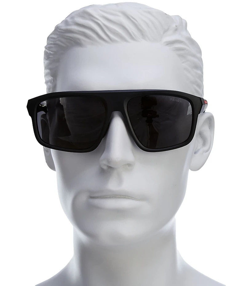 Prada Men's PR B02S 59mm Irregular Sunglasses