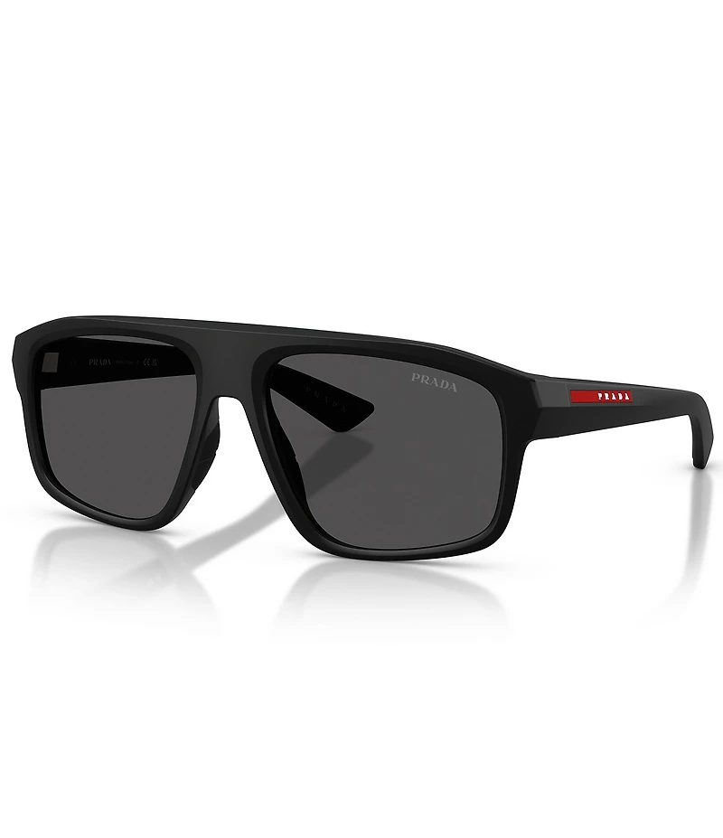 Prada Men's PR B02S 59mm Irregular Sunglasses