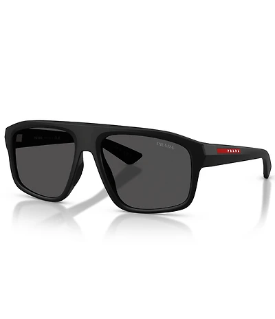 Prada Men's PR B02S 59mm Irregular Sunglasses