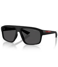 Prada Men's PR B02S 59mm Irregular Sunglasses
