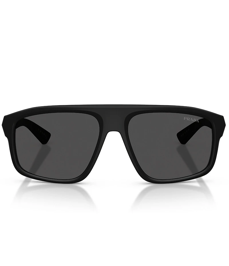 Prada Men's PR B02S 59mm Irregular Sunglasses