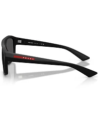 Prada Men's PR B02S 59mm Irregular Sunglasses