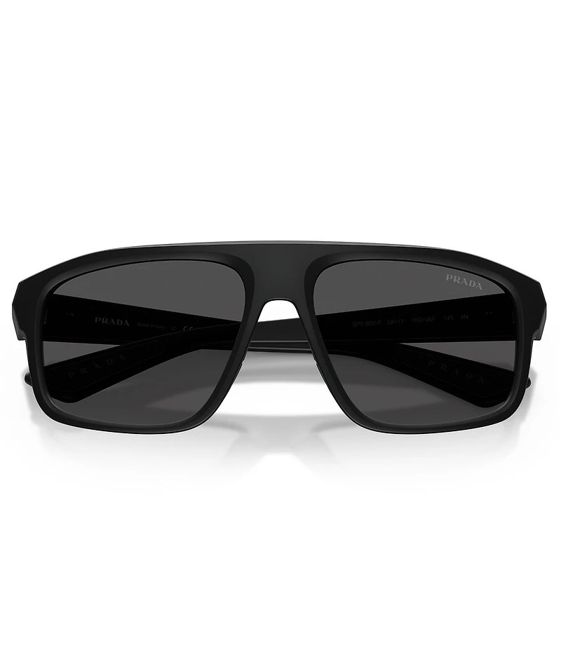 Prada Men's PR B02S 59mm Irregular Sunglasses
